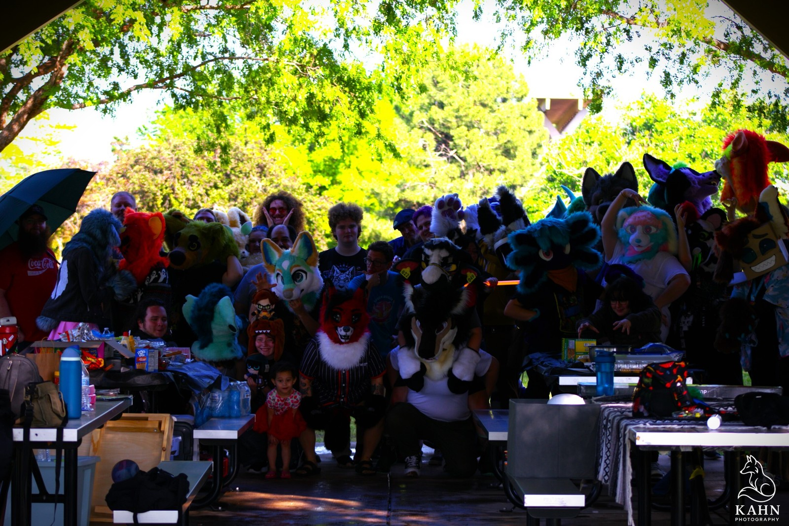Trashimals group gathering